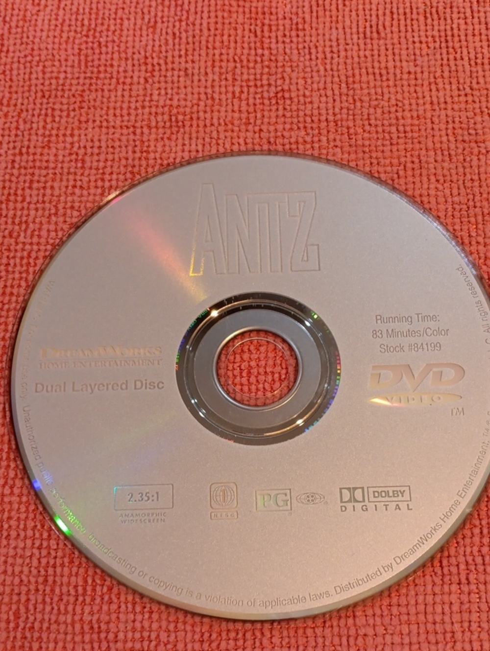 2/$12 Antz DVD *NO CASE*